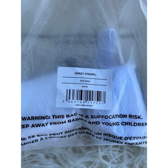 Gymshark Wrist Straps White - Picture 2 of 7